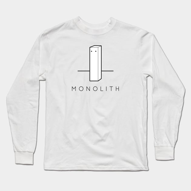 Minimal monolith Long Sleeve T-Shirt by vpessagno